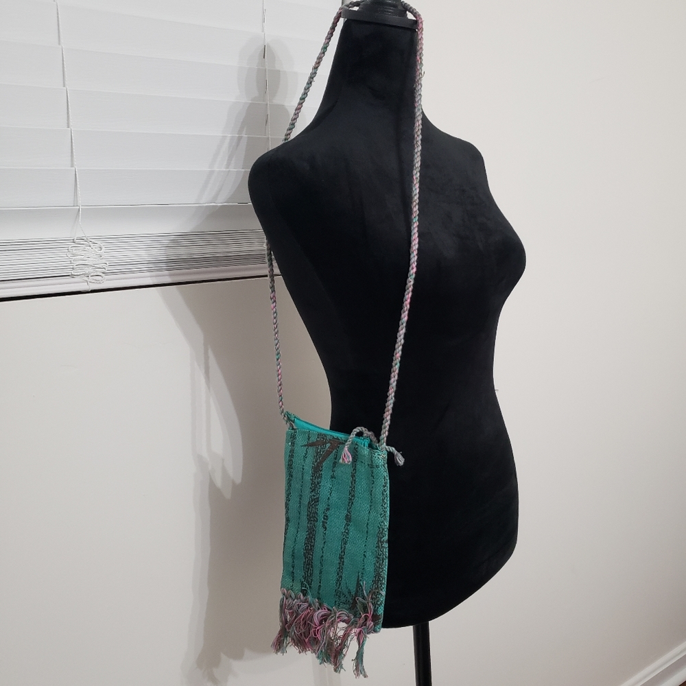 Burlap Crossbody. NWT